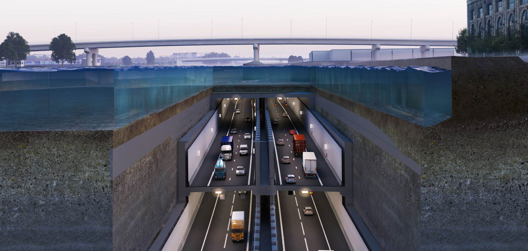 Kanaaltunnels Oosterweel