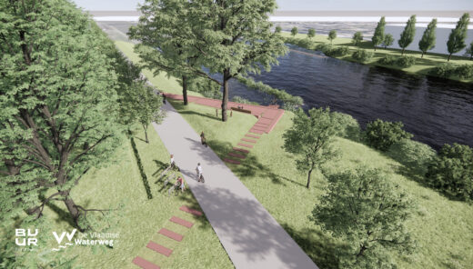 Genieten langs de Leie: recreatieve infrastructuur voor beleefpunten