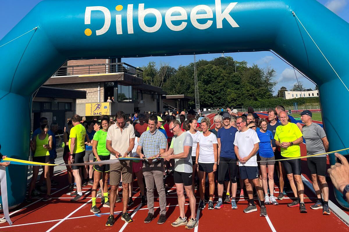 Nieuwe atletiekpiste in Dilbeek: sportinfrastructuur voor alle leeftijden