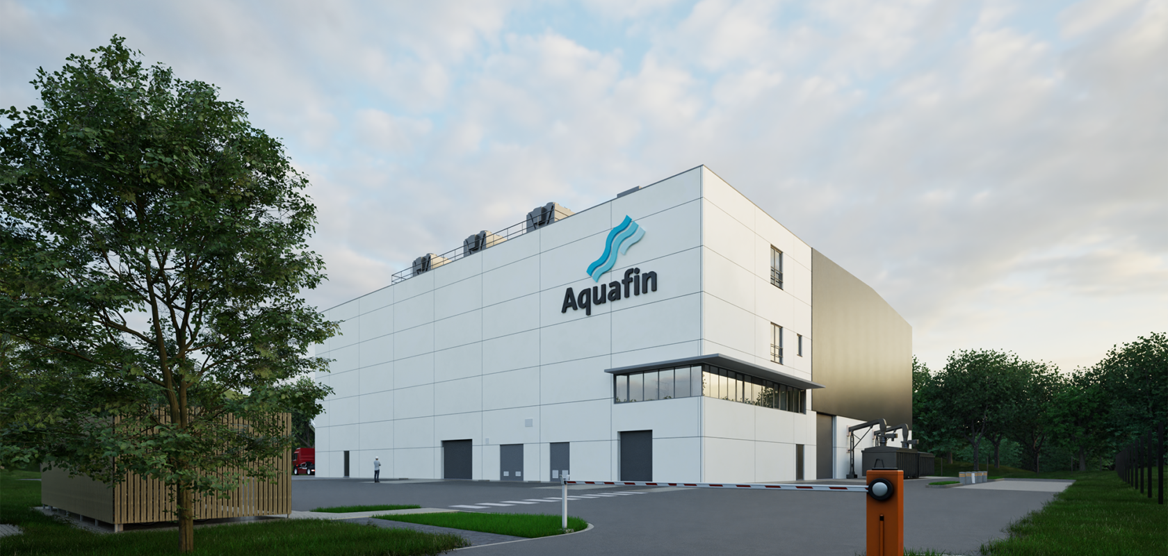 Aquafin is begonnen met de bouw van twee CO₂-neutrale slibdrogers in Beringen en Roeselare.