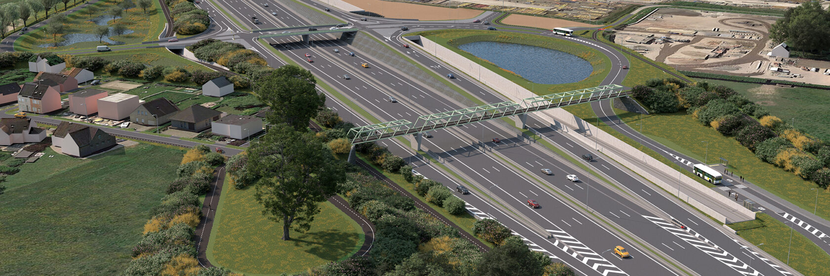 Sweco-Loket | Complex A12 Londerzeel-Zuid als modelvoorbeeld