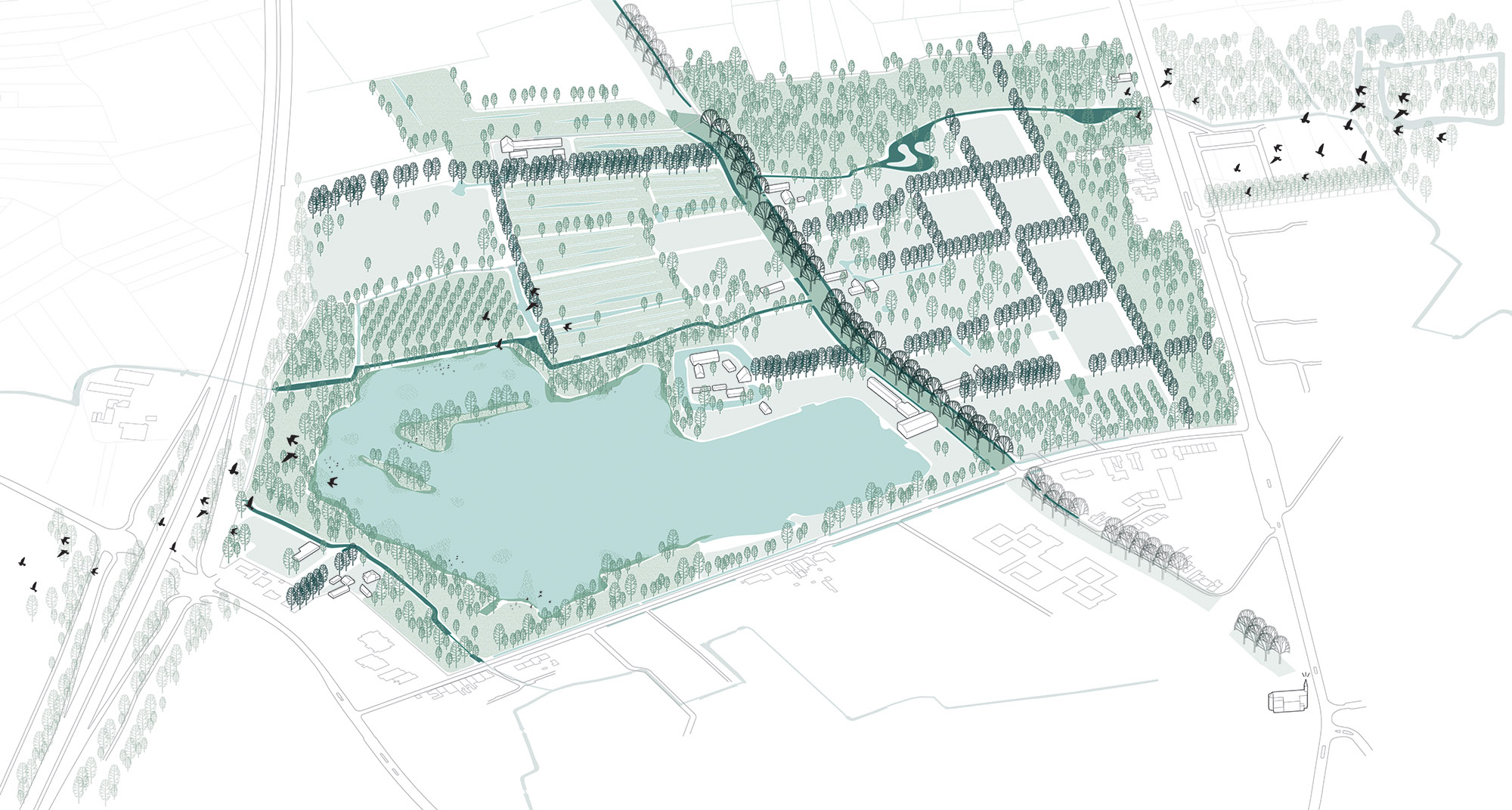 Masterplan Sint-Pietersplas: nieuwe openbare zwemzone voor Brugge