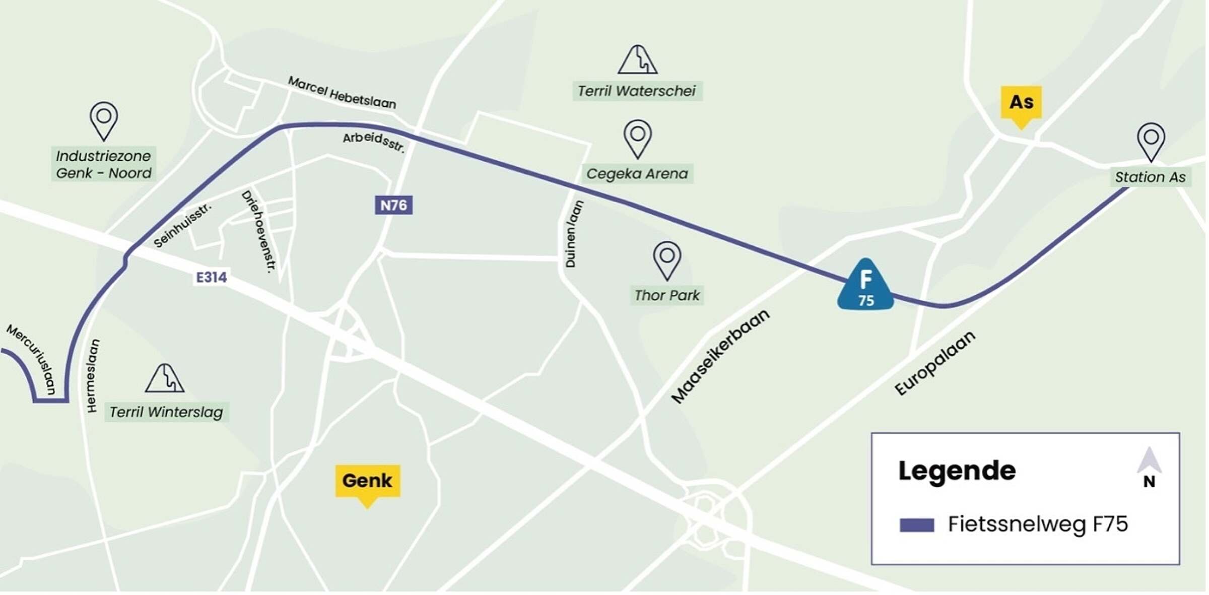 Kolenspoor: Limburg bouwt langste fietssnelwegtraject ooit