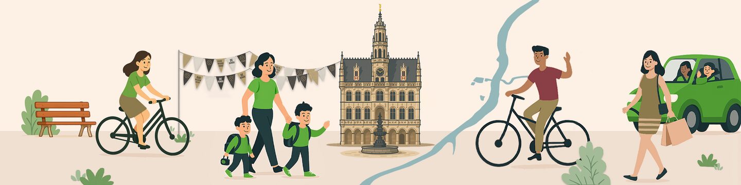 Mobiliteitsplan Oudenaarde: stakeholders bepalen mee de route
