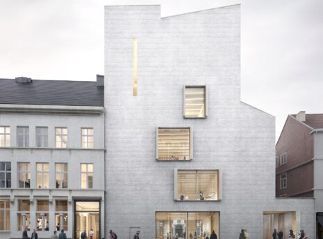 render of the DING expansion of the Design Museum