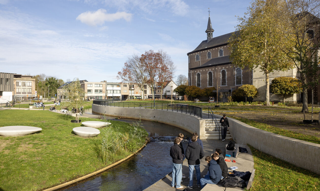 Vergroend Dorpshart Zonhoven in stroomversnelling
