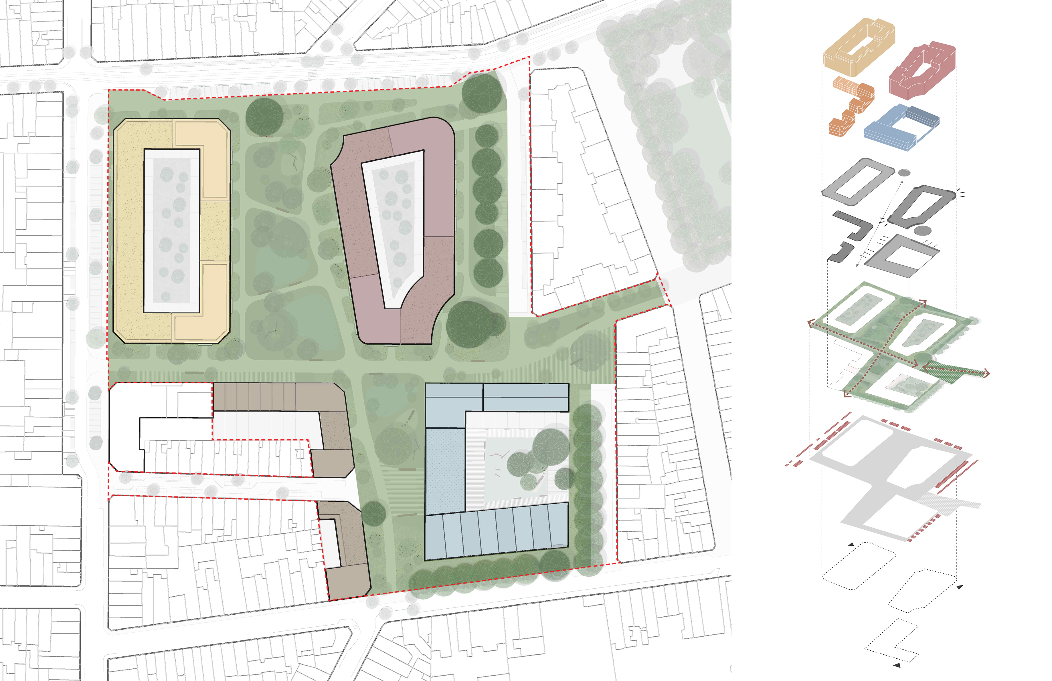 plan superposé Wilgenstraat