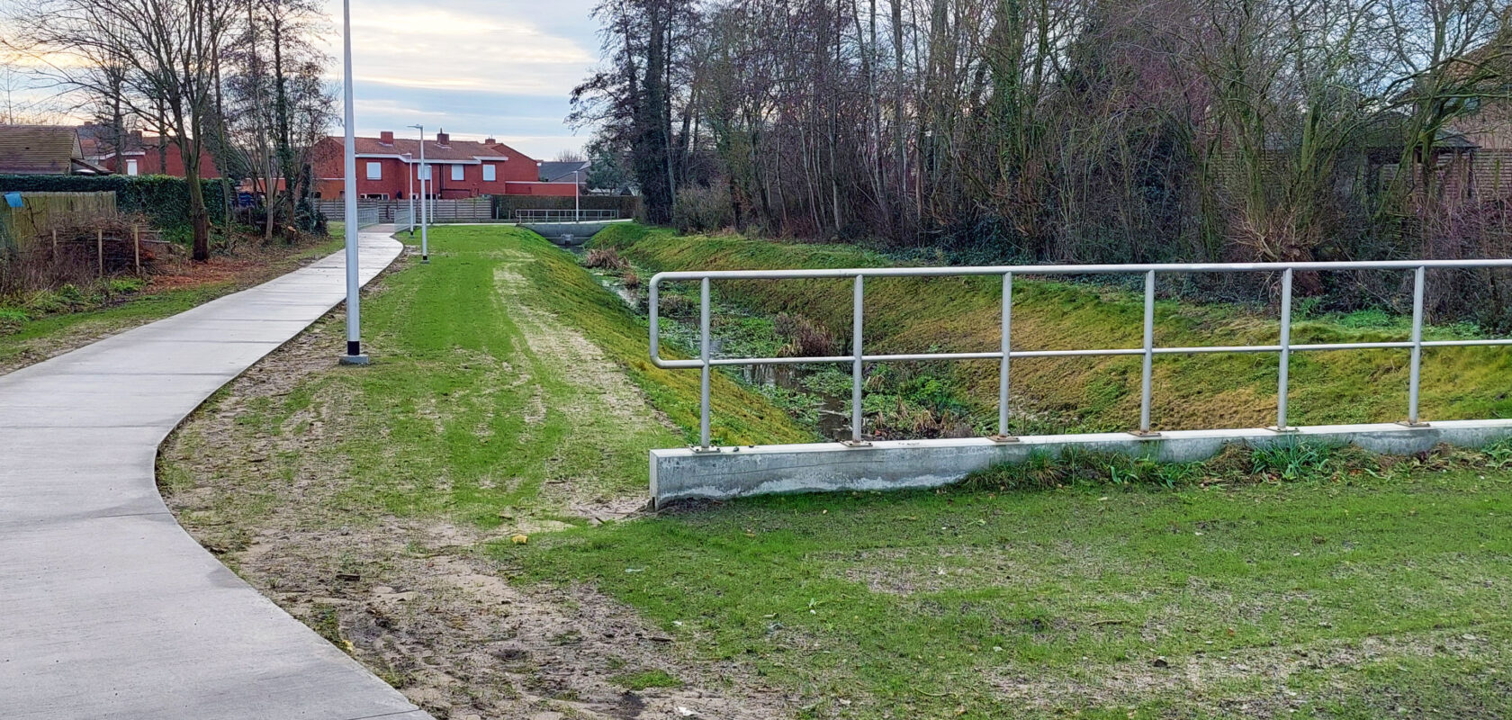 Nieuwe waterprojecten maken Izegem klimaatrobuust