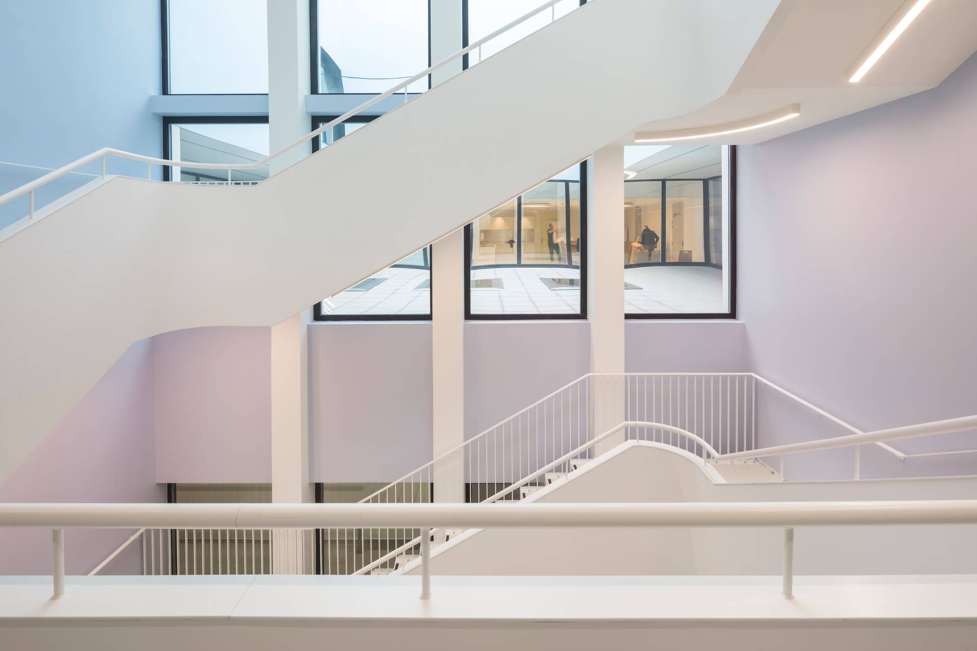 staircase with abundant daylight in BAUReaLS