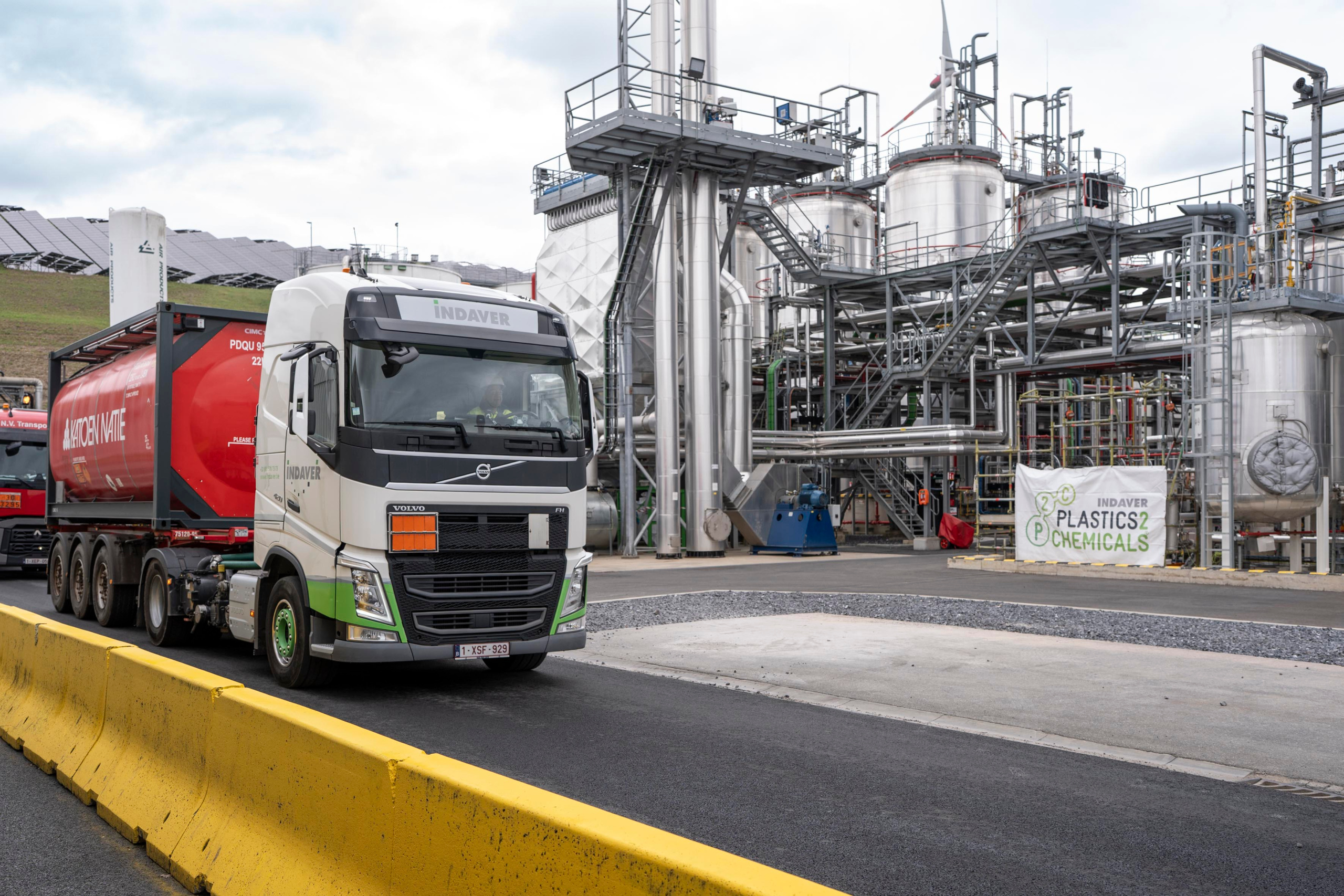 Plastics2Chemicals Indaver: van afval tot circulaire bouwsteen