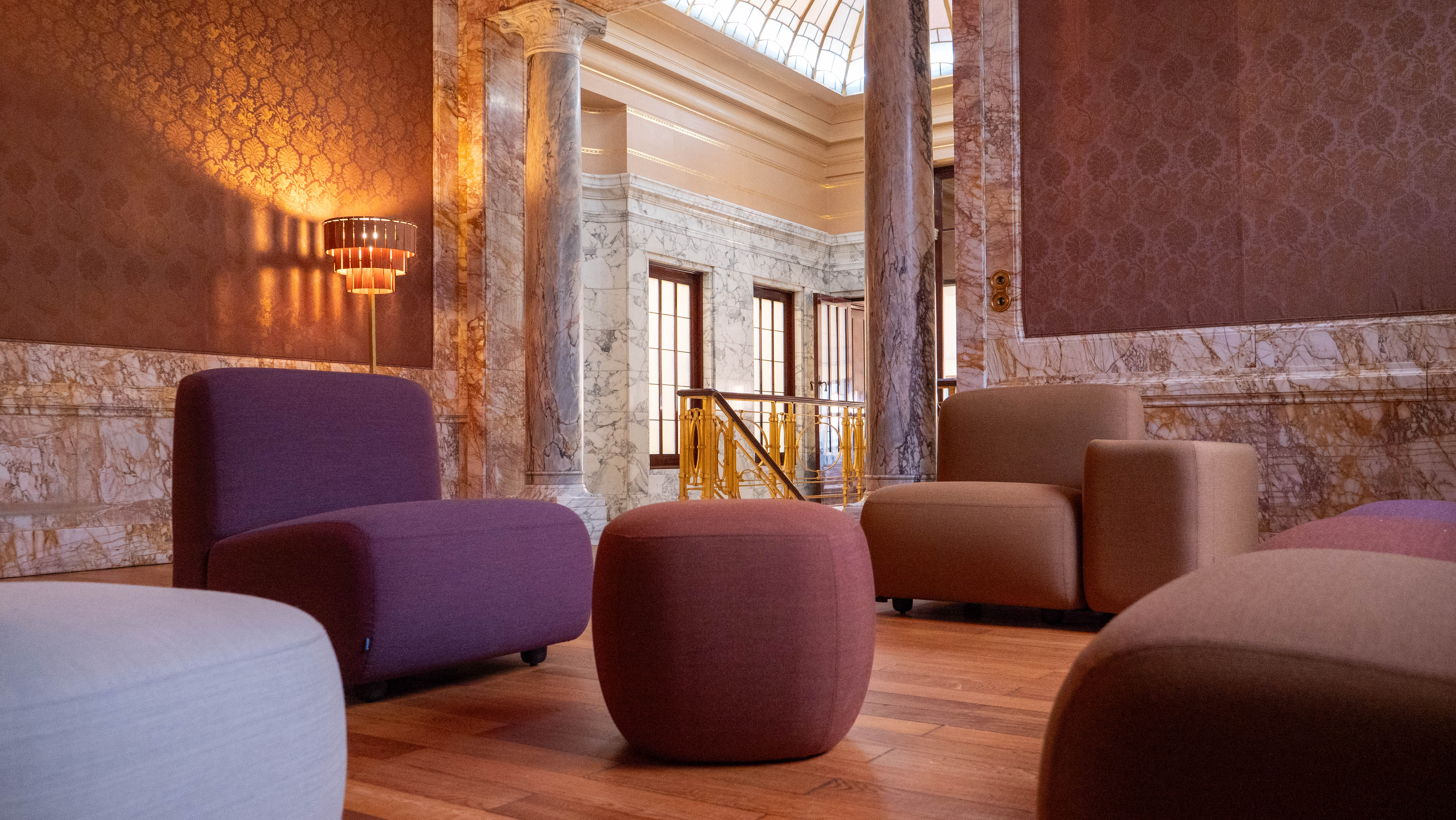 art deco mezzanine