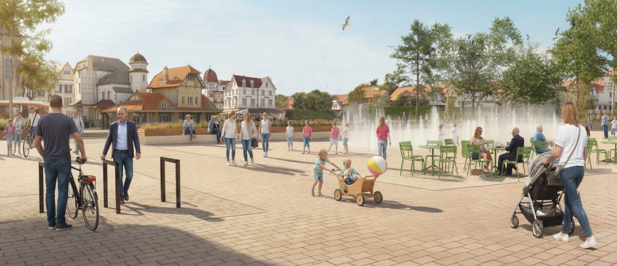Doortocht De Haan: van verkeersas naar levendig dorpscentrum