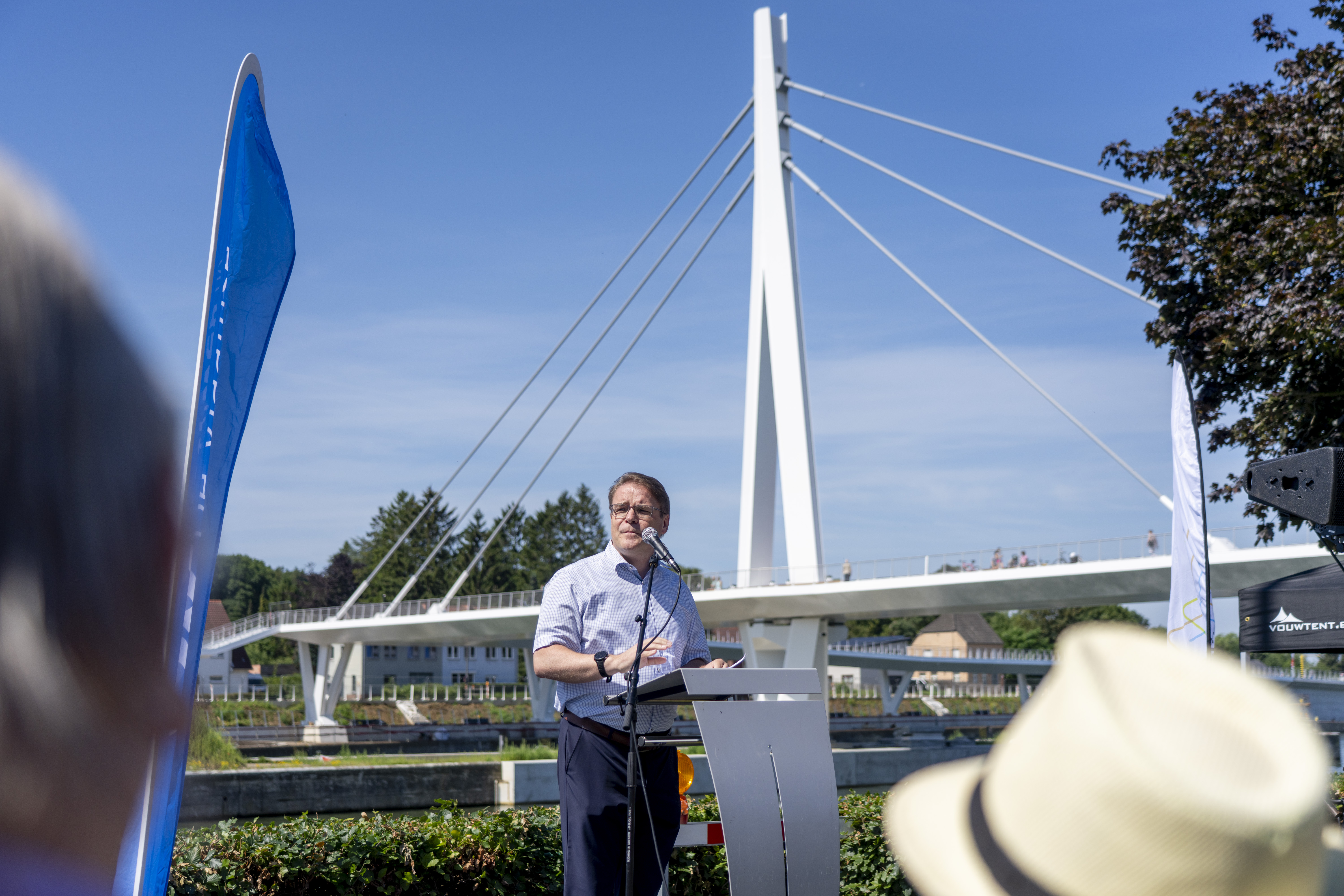 Wijnegem omarmt zijn nieuwe fietsverbinding over het Albertkanaal