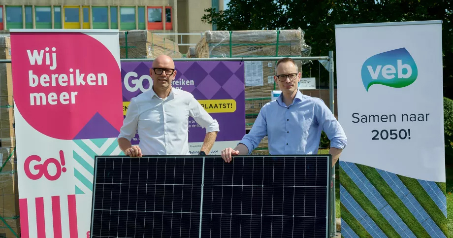 Met energiedelen optimaliseert GO! Scholen zijn zonnepanelenpatrimonium
