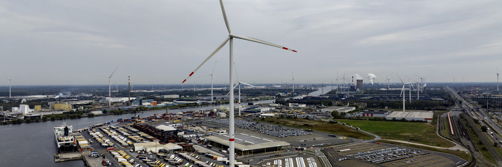 Hoogste windturbine op het Belgische vasteland