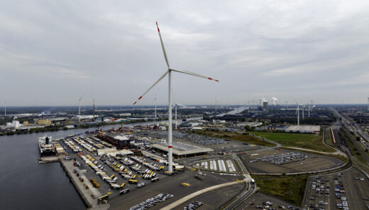 Hoogste windturbine op het Belgische vasteland