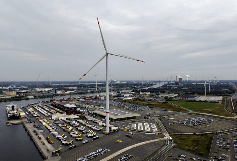 Hoogste windturbine op het Belgische vasteland