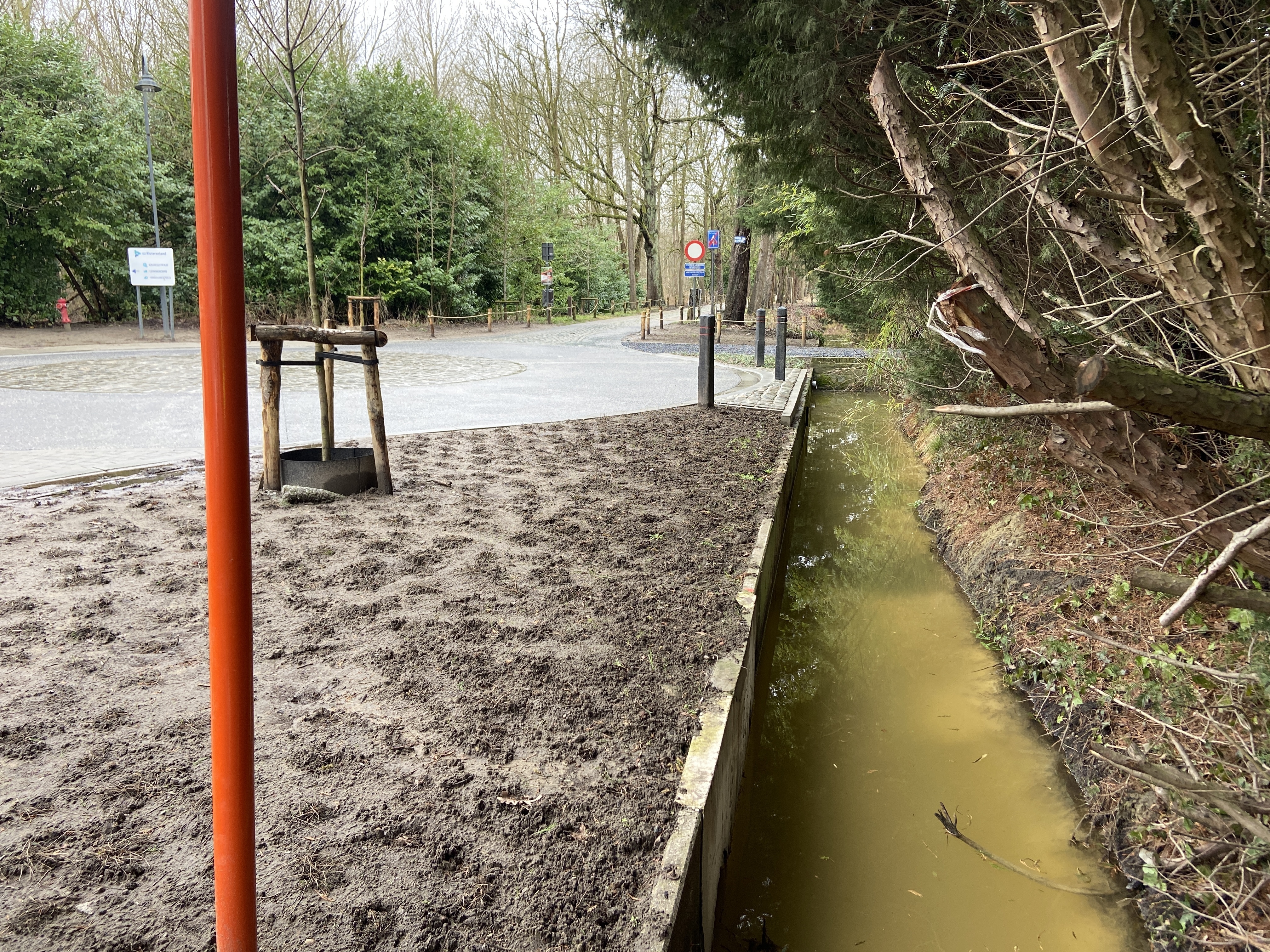 Herinrichting Kasteelstraat Bornem met veilige doorstroming en waterinfiltratie