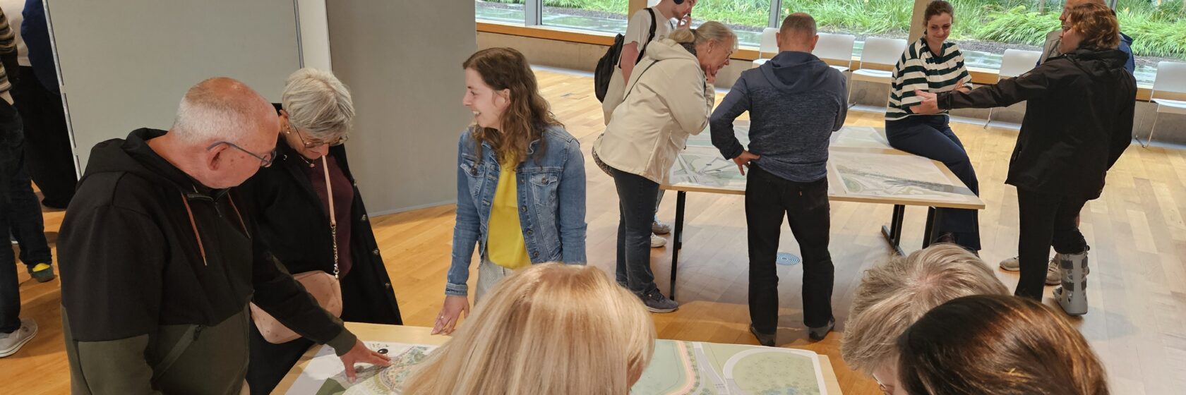 Buurt maakt kennis met Vuntcomplex ontwerp