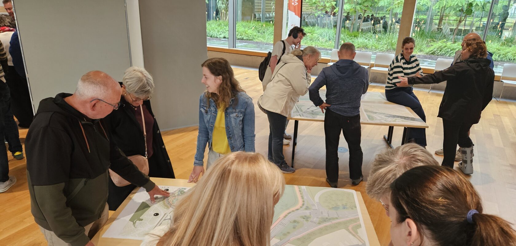 Buurt maakt kennis met Vuntcomplex ontwerp