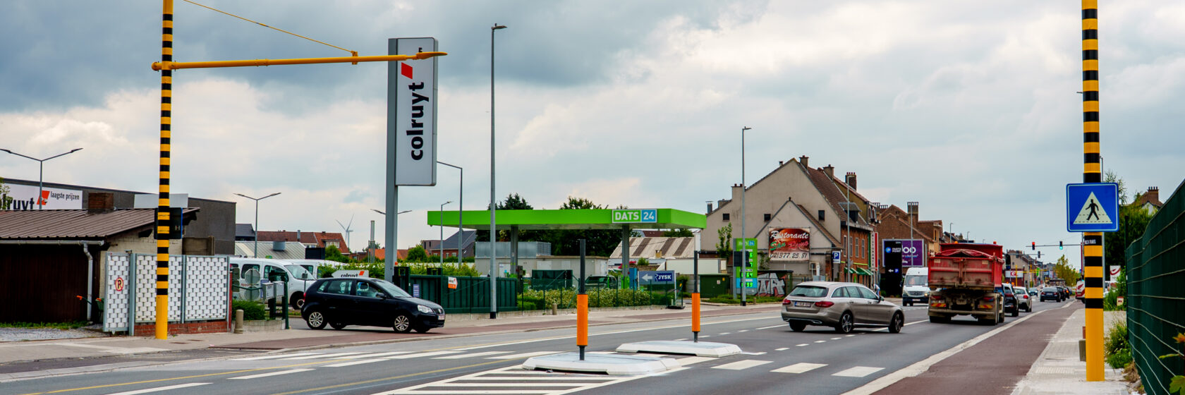 Herinrichting N6 in Sint-Pieters-Leeuw met oog op veiligheid, doorstroming en leefbaarheid