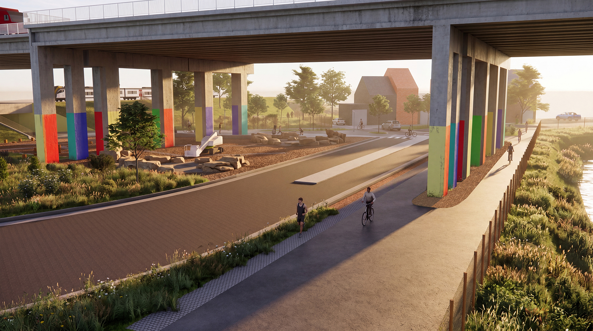 Buurt maakt kennis met Vuntcomplex ontwerp