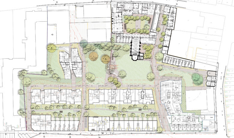 Burenberg ontwerp omgevingsaanleg