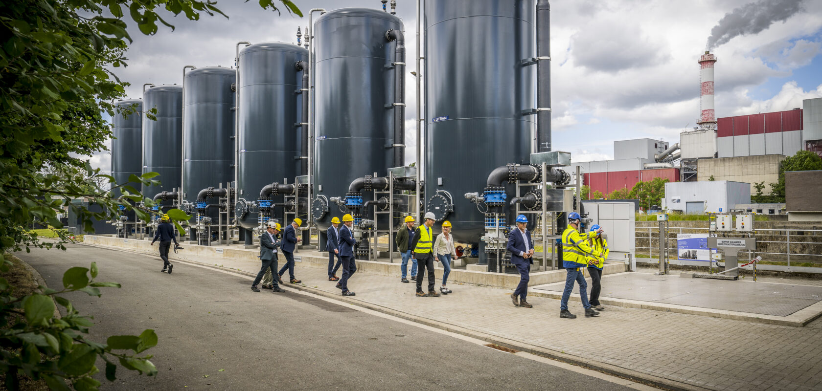 Eerste installatie voor quaternaire zuivering van micropolluenten in Vlaanderen - IWA Project Innovation Award 2026
